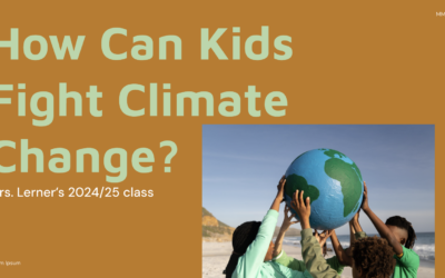 How Kids Can Fight Climate Change